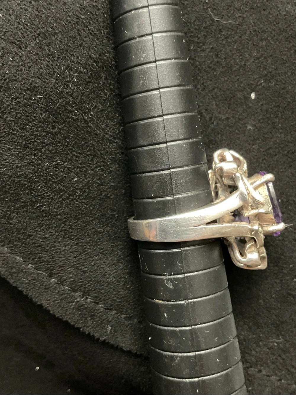 Vintage Amethyst 925 Ring